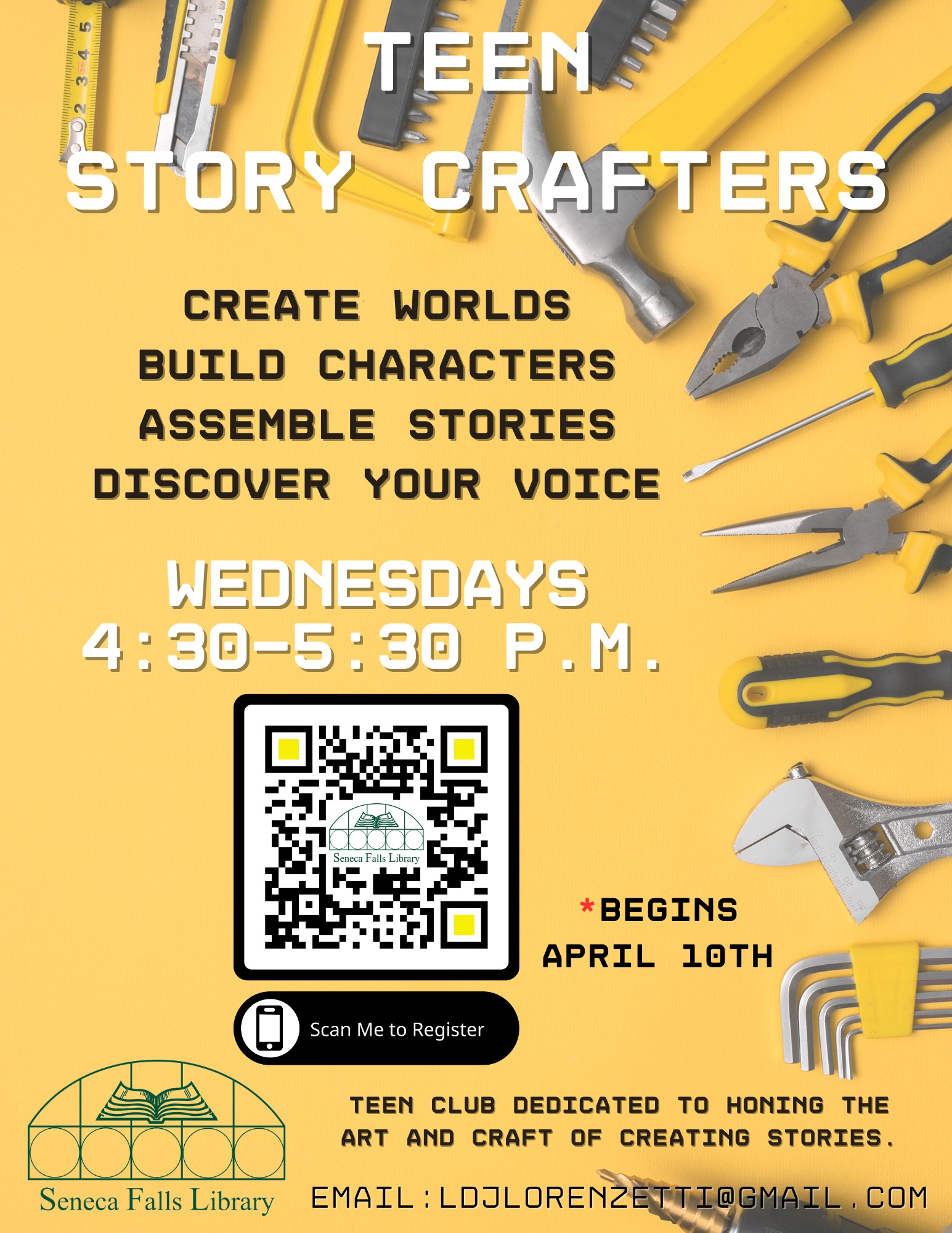 Teen Story Crafters Teen Story Crafters