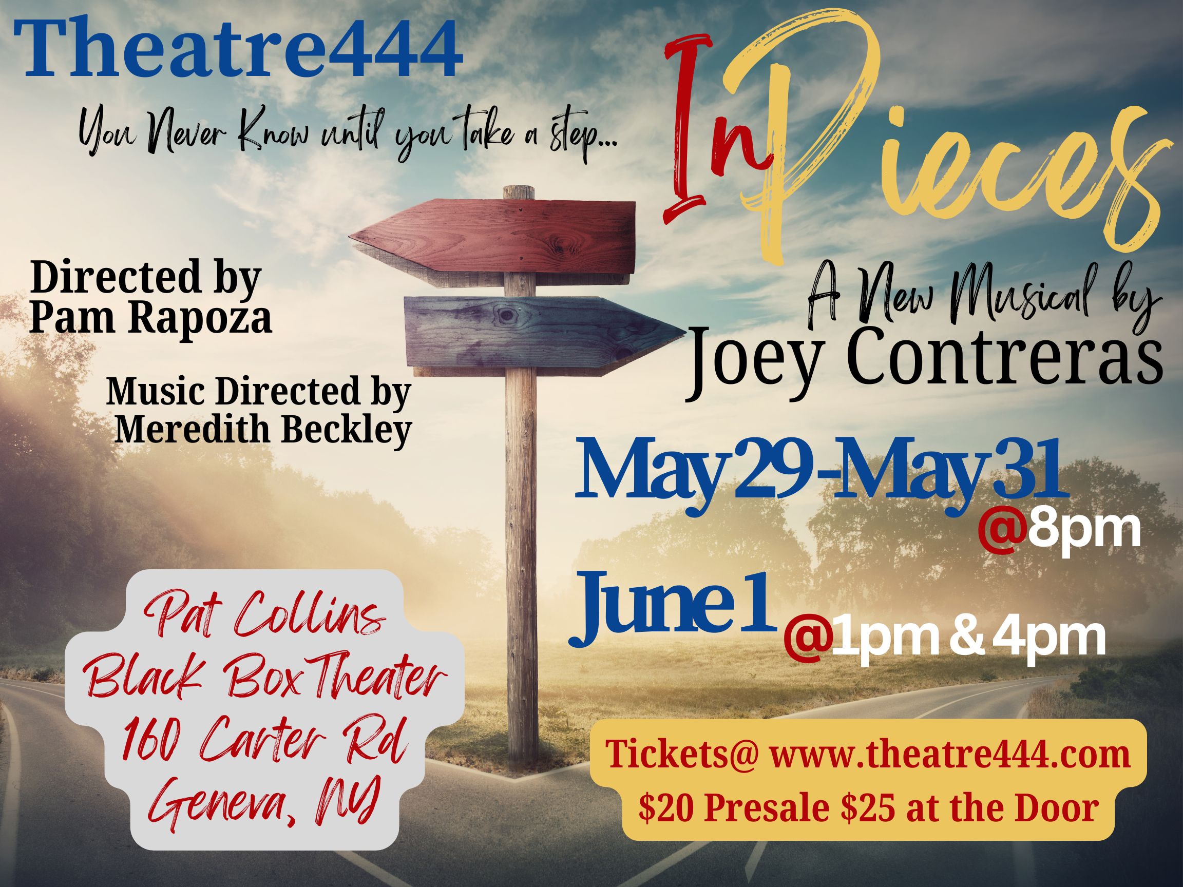In Pieces, A Regional Premiere In Pieces, A Regional Premiere