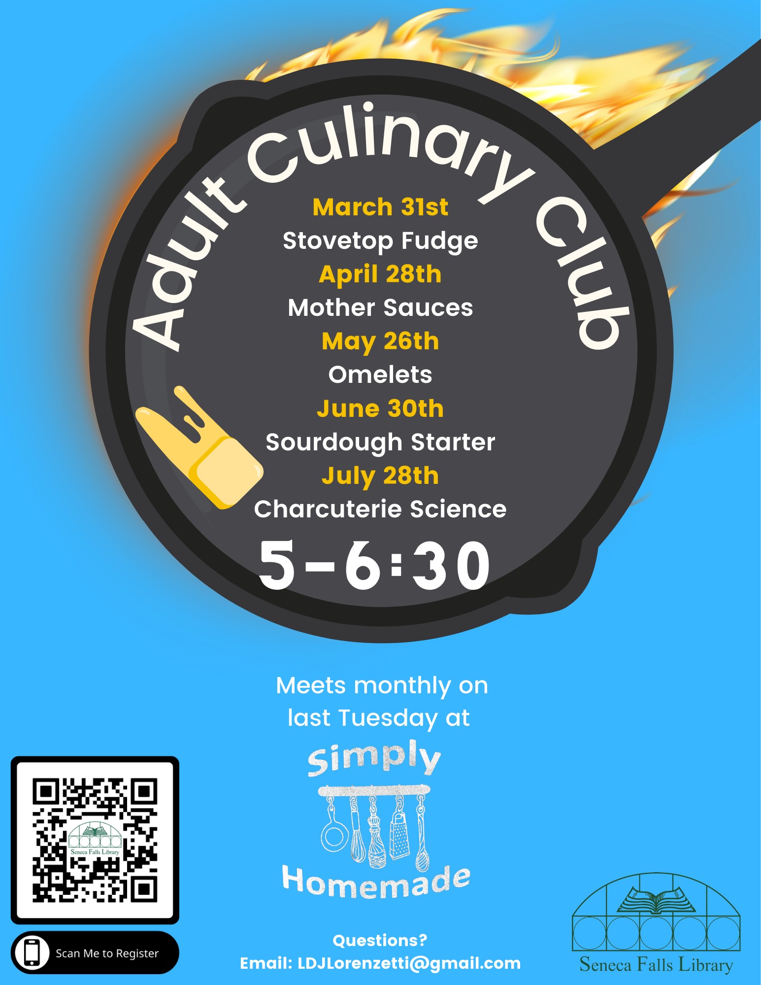 Adult Culinary Club