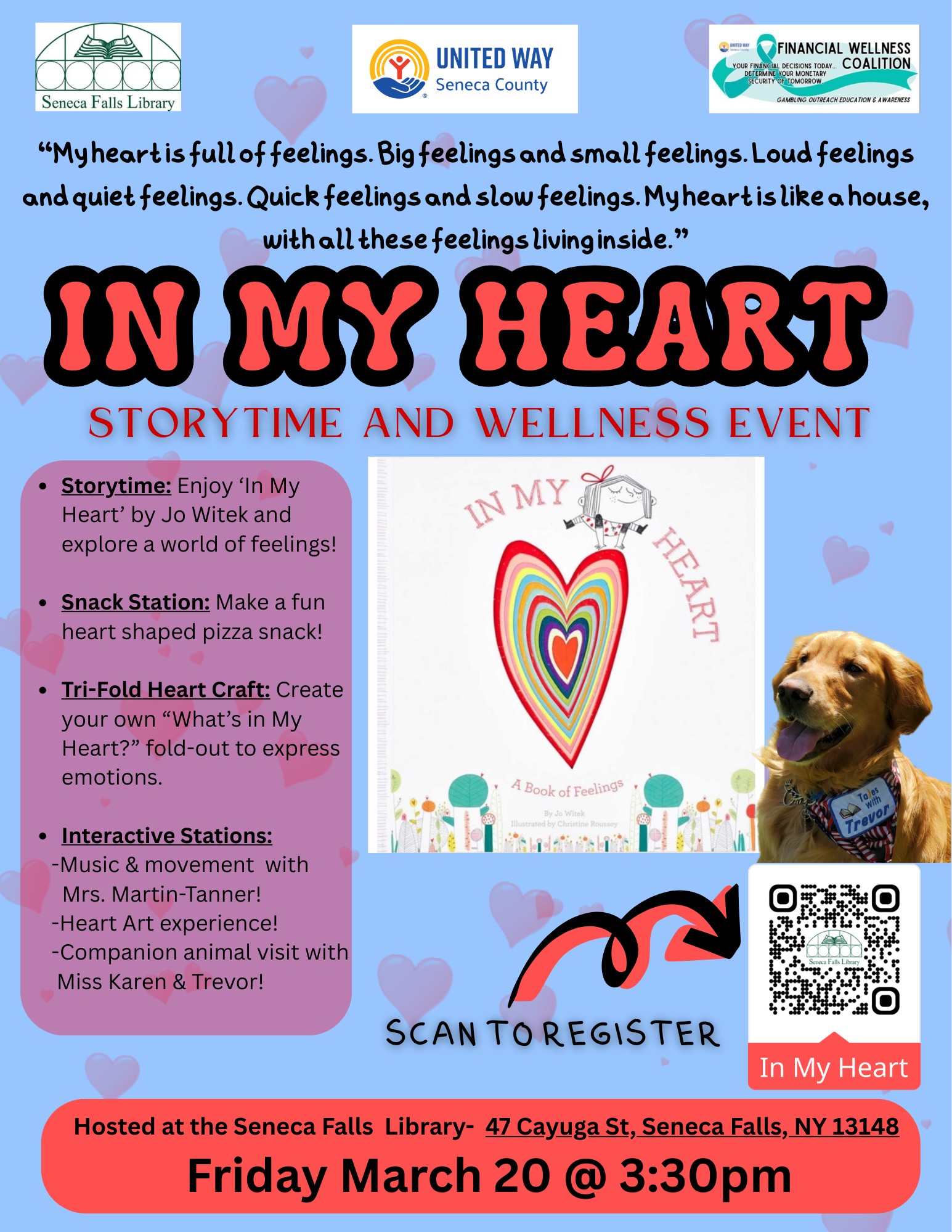 In My Heart: Storytime and Wellness Event