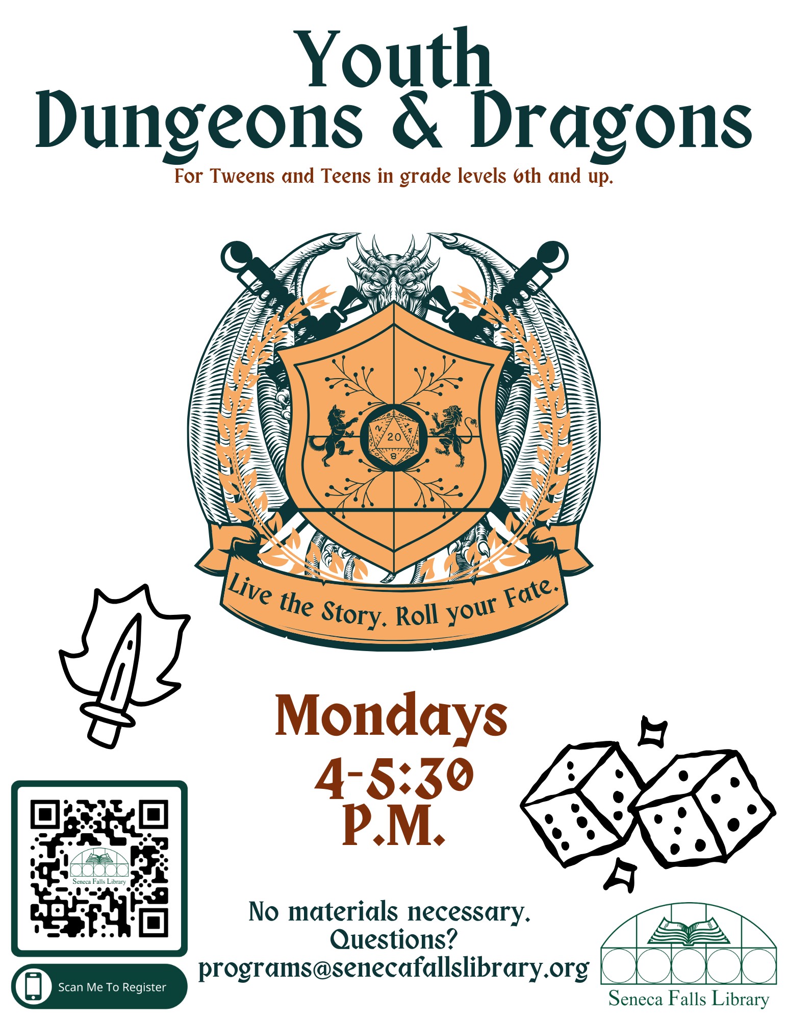 Youth Dungeons & Dragons Youth Dungeons & Dragons