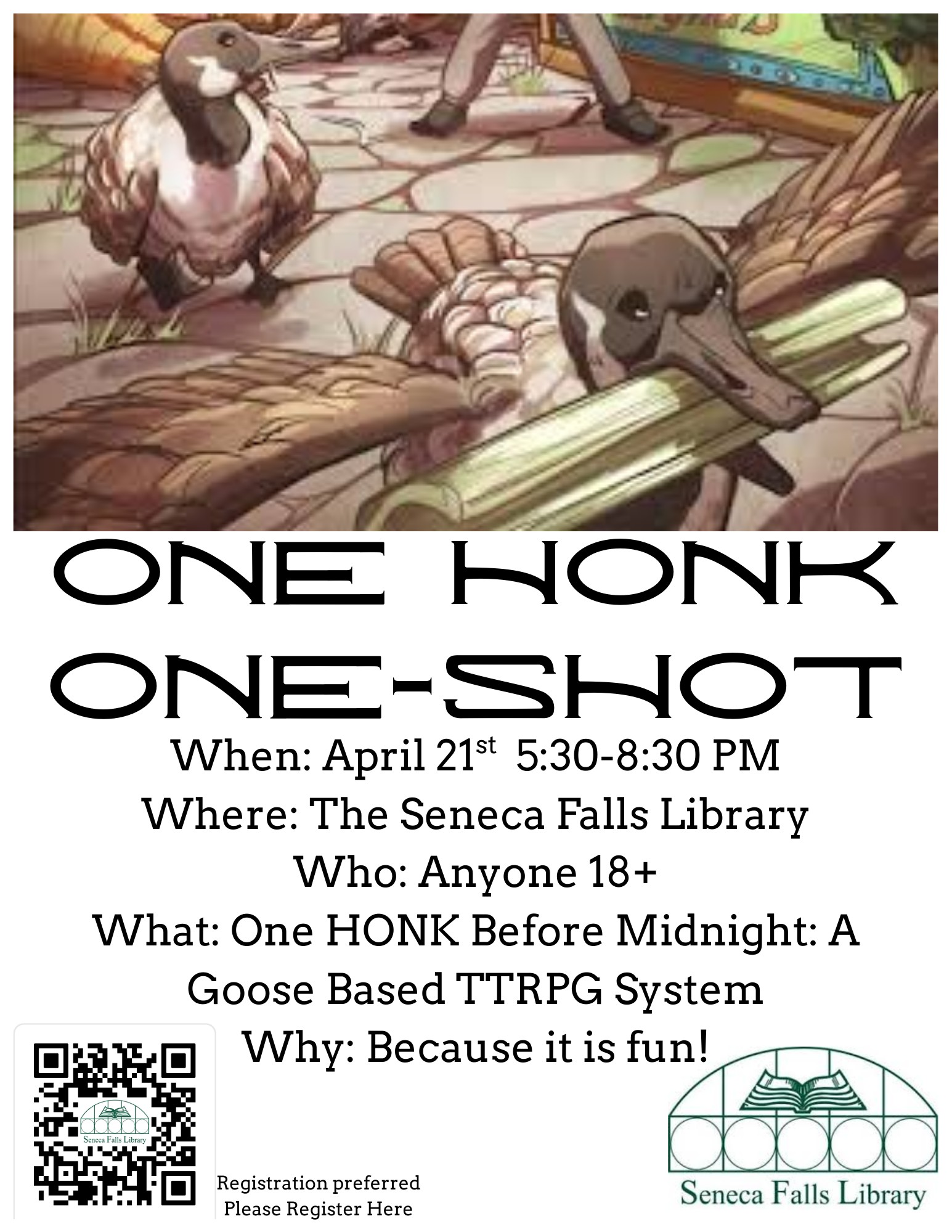 One Honk One-Shot One Honk One-Shot