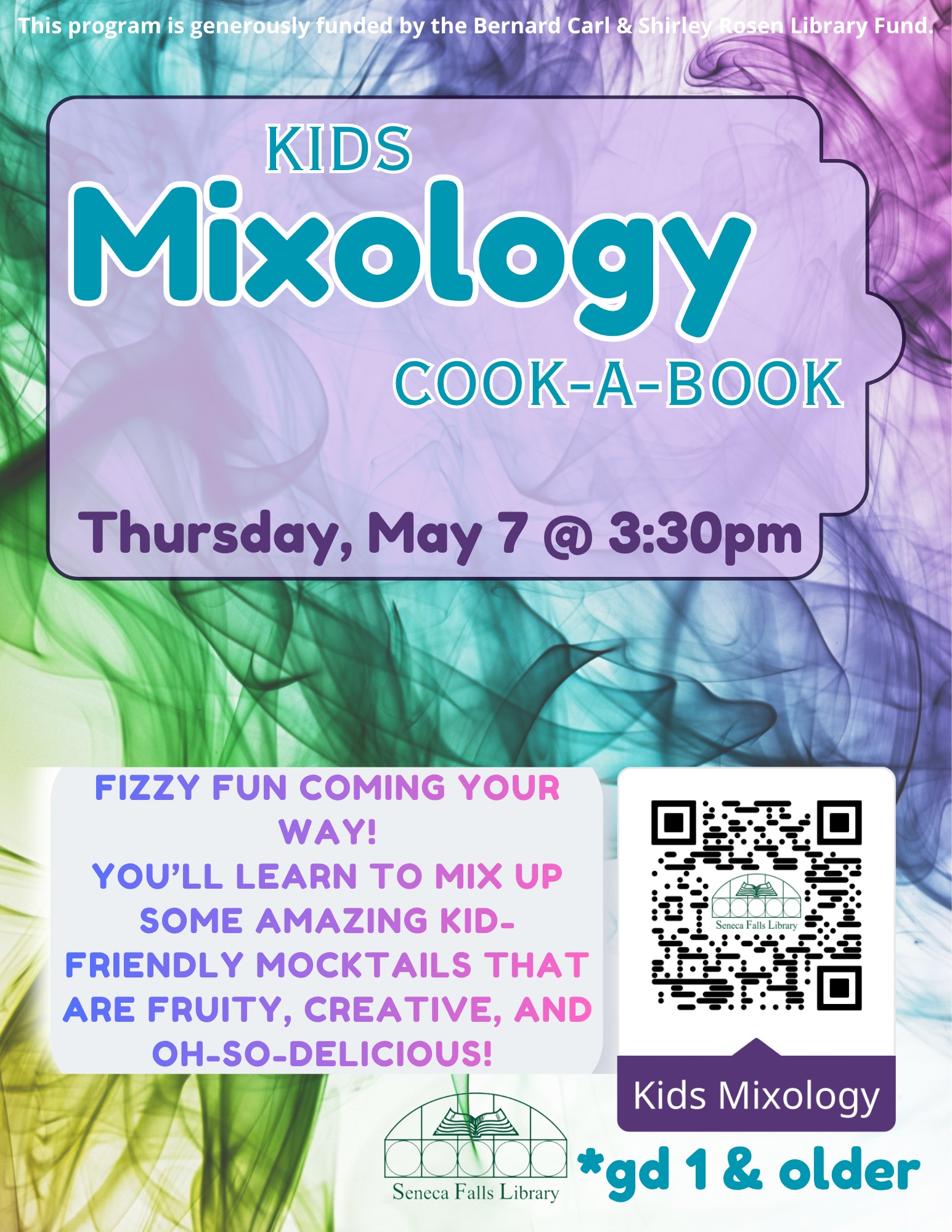 Kids Mixology Cook-A-Book
