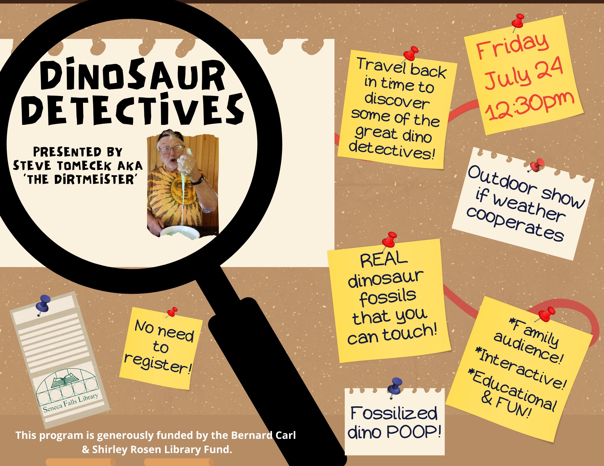 Dinosaur Detectives with the Dirtmeister