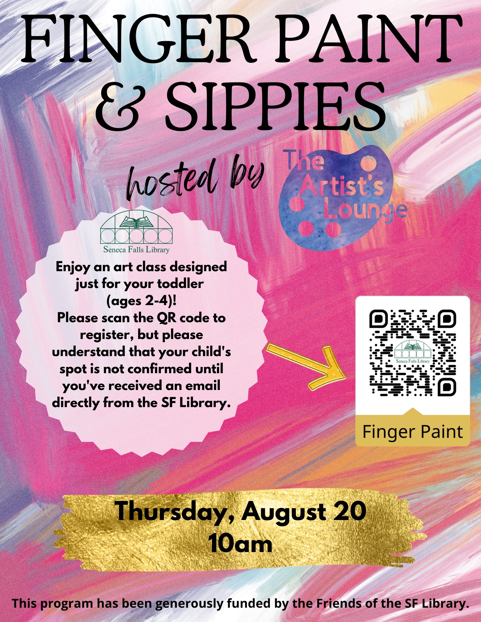 Finger Paint and Sippies