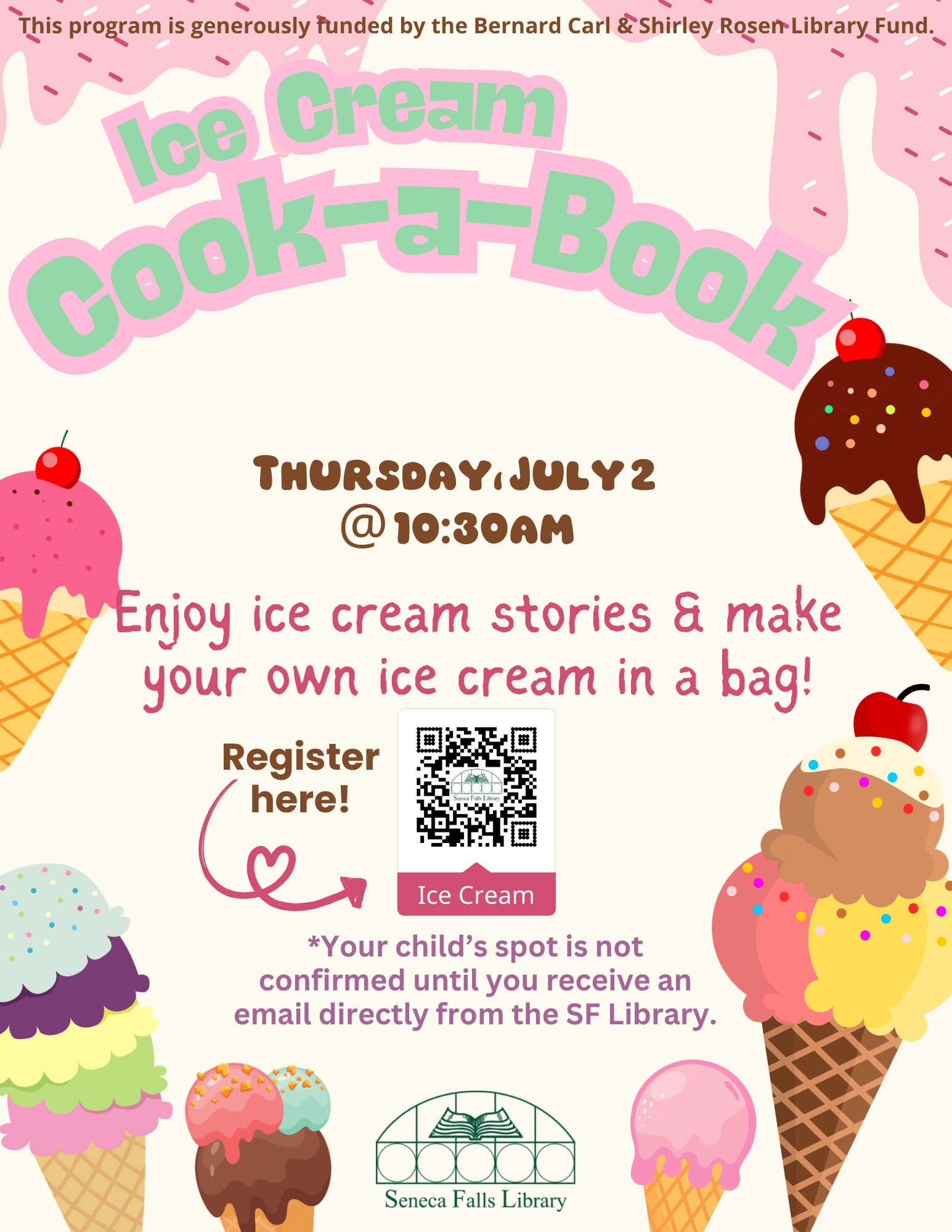 Ice Cream Cook-a-Book
