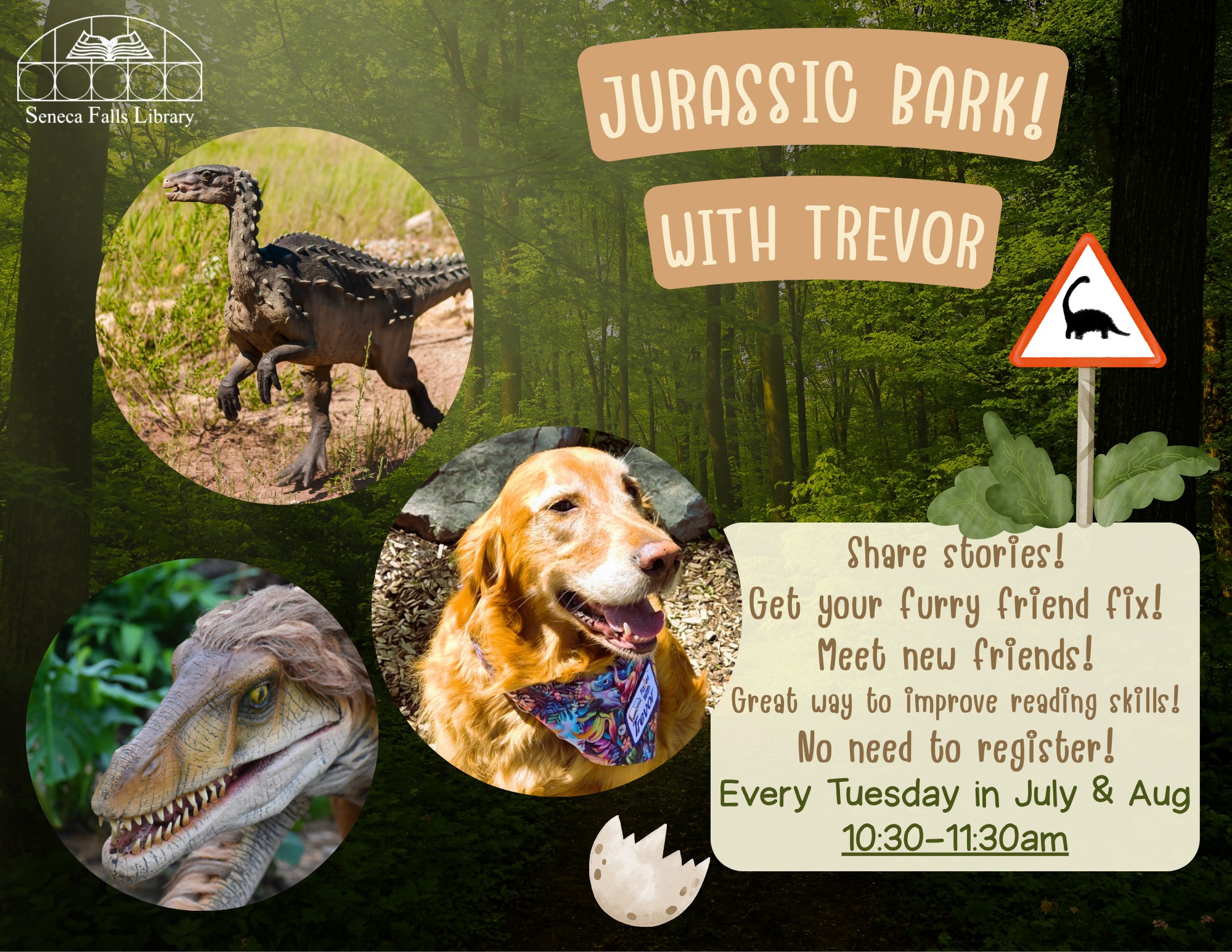 Jurassic Bark with Trevor