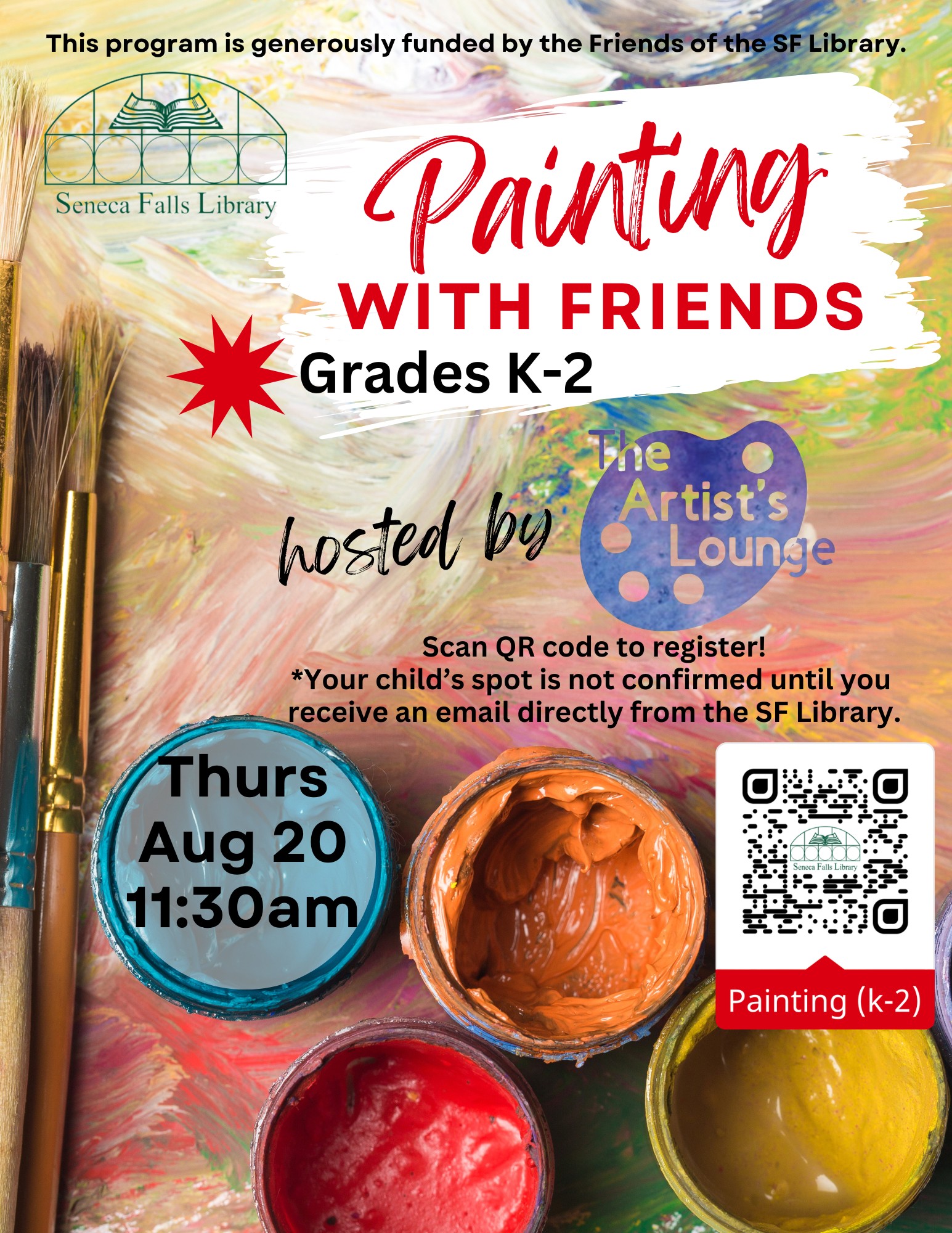 Painting with Friends (Grades K-2)