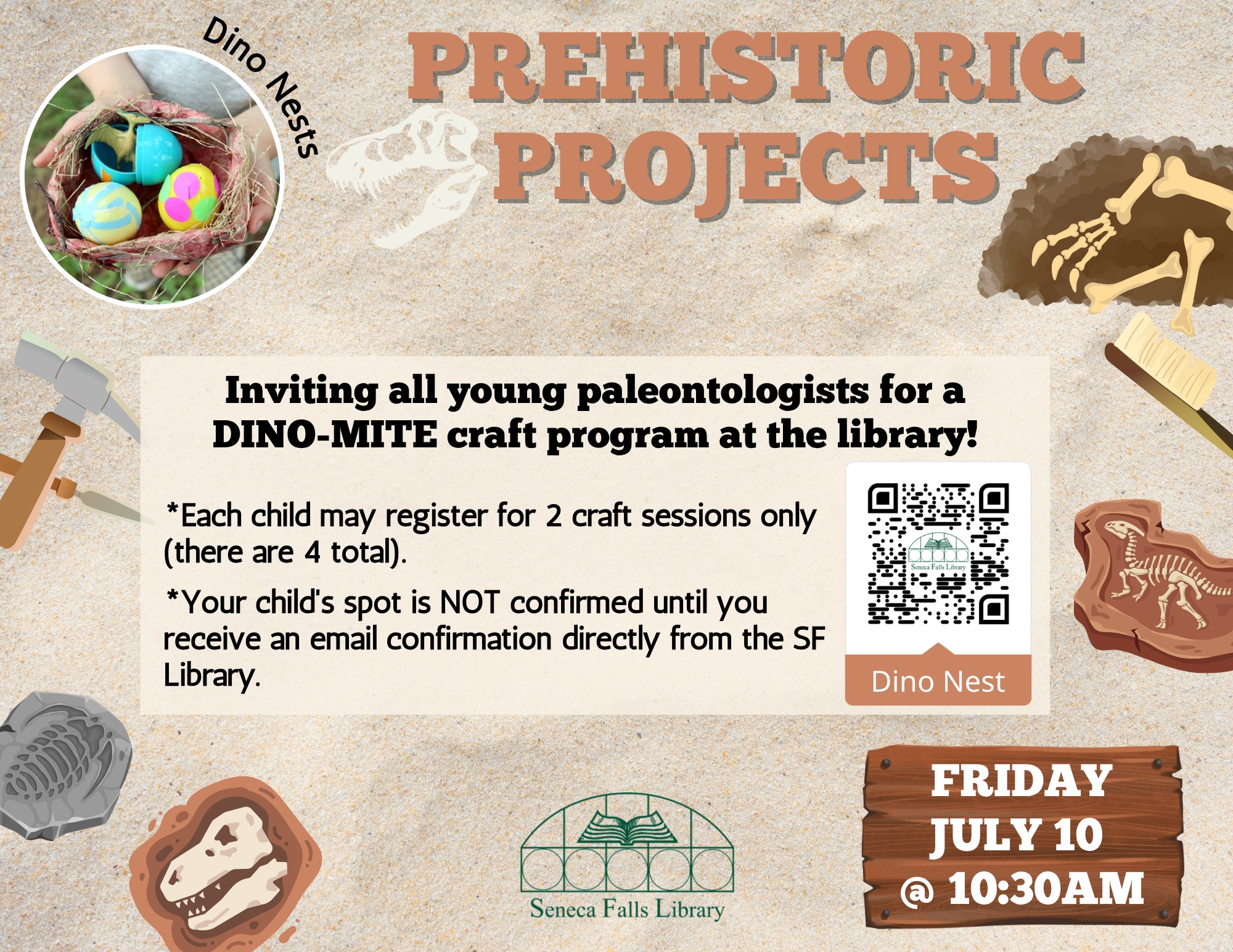 Prehistoric Projects: Dino Nests