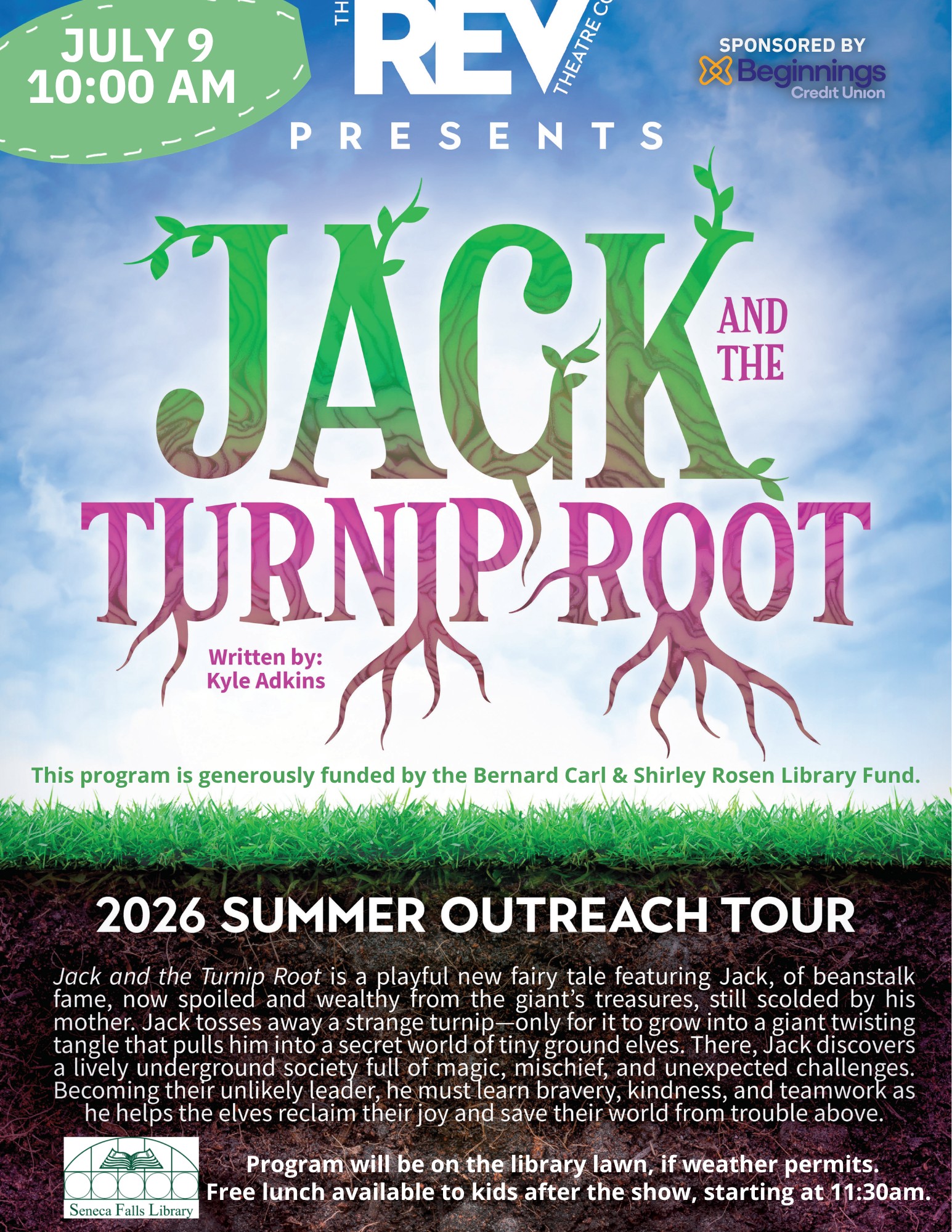 The REV Theatre Co. presents Jack and the Turnip Root