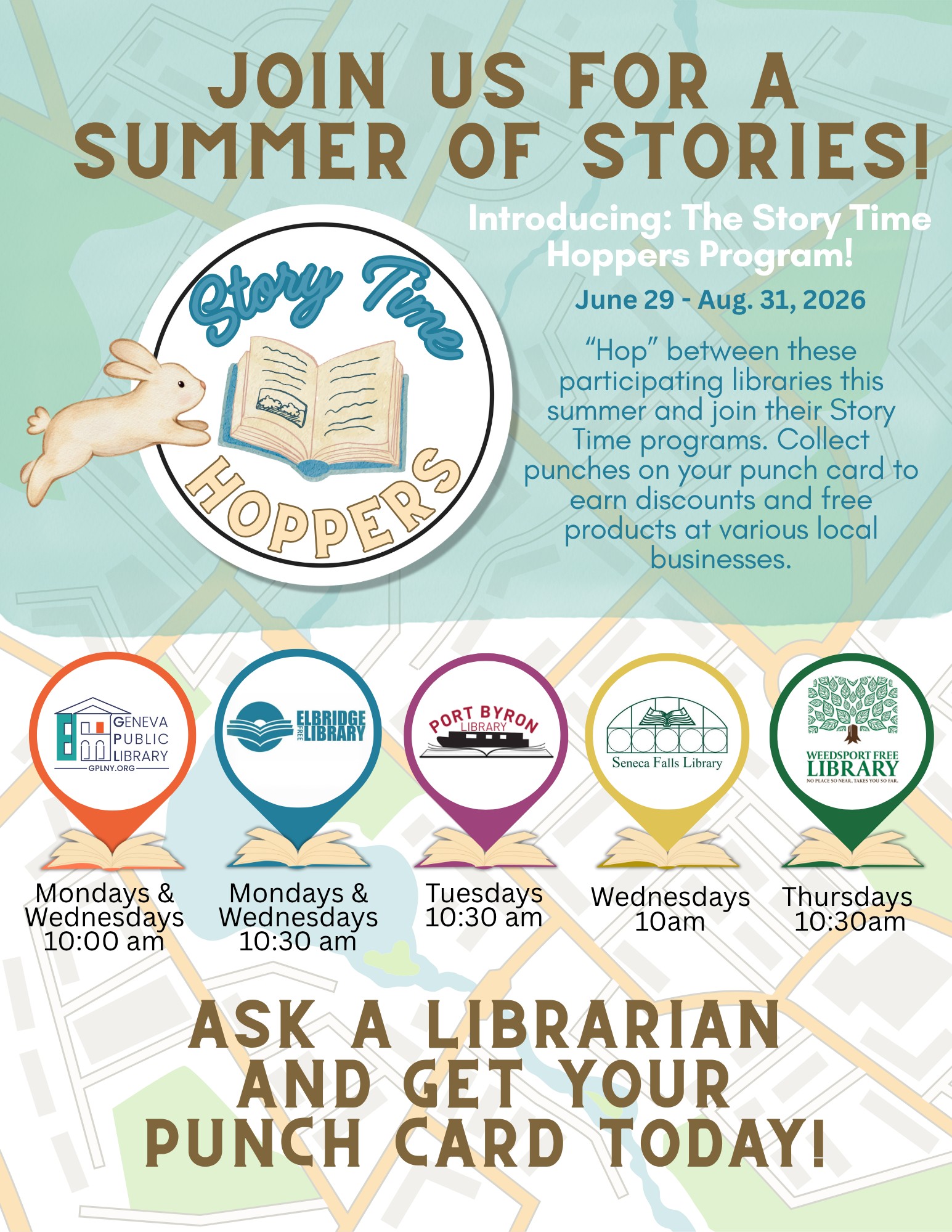 Story Time Hoppers Program