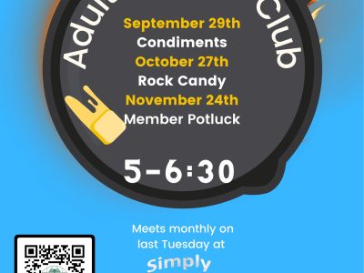 Adult Culinary Club Adult Culinary Club