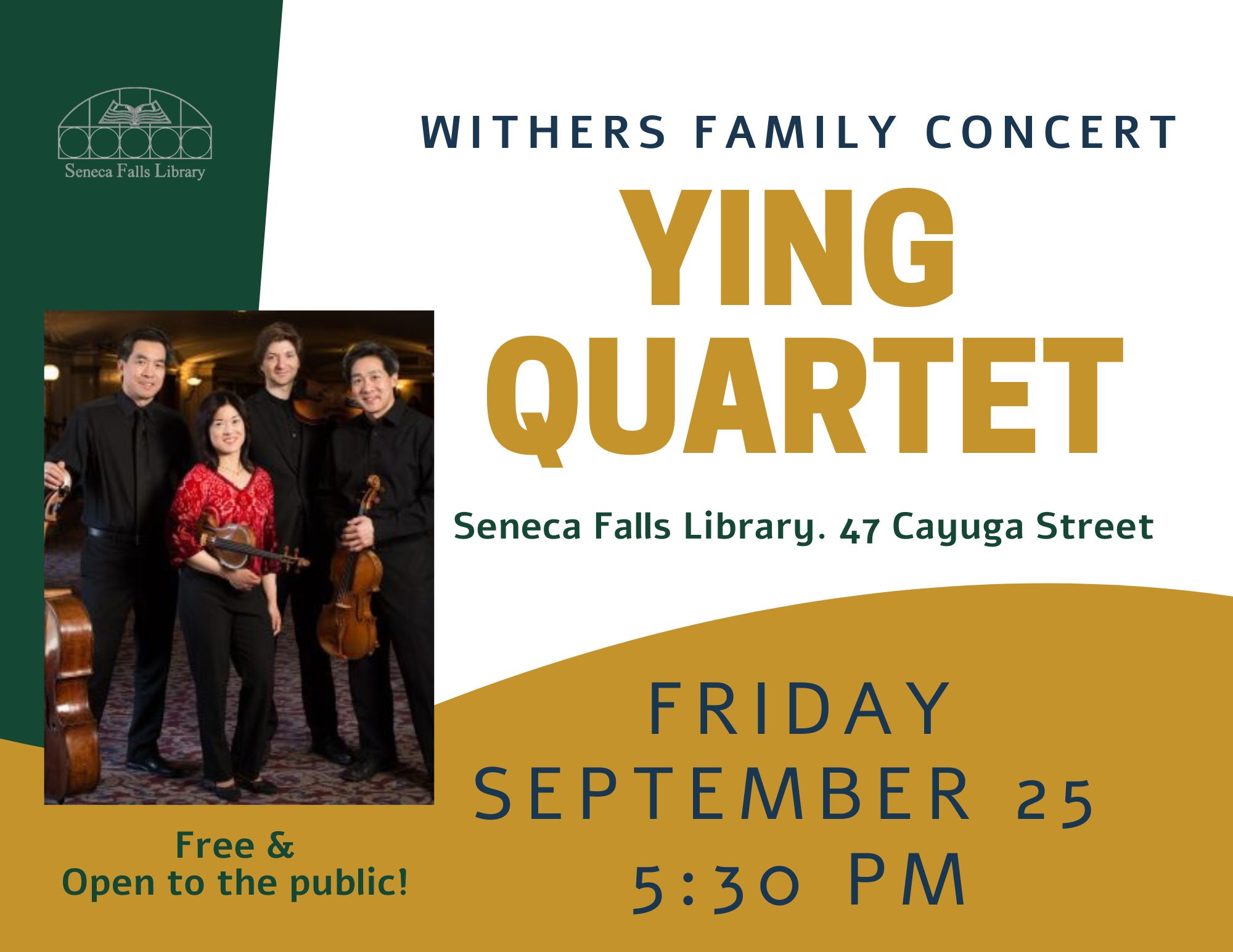 Ying Quartet concert