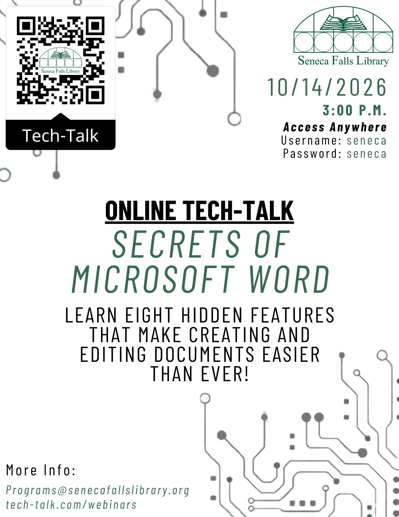 Online Tech Talk: Secrets of Microsoft Word